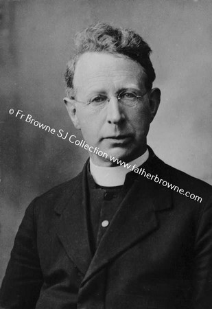 PORTRAIT OF FR BROWNE S.J.
